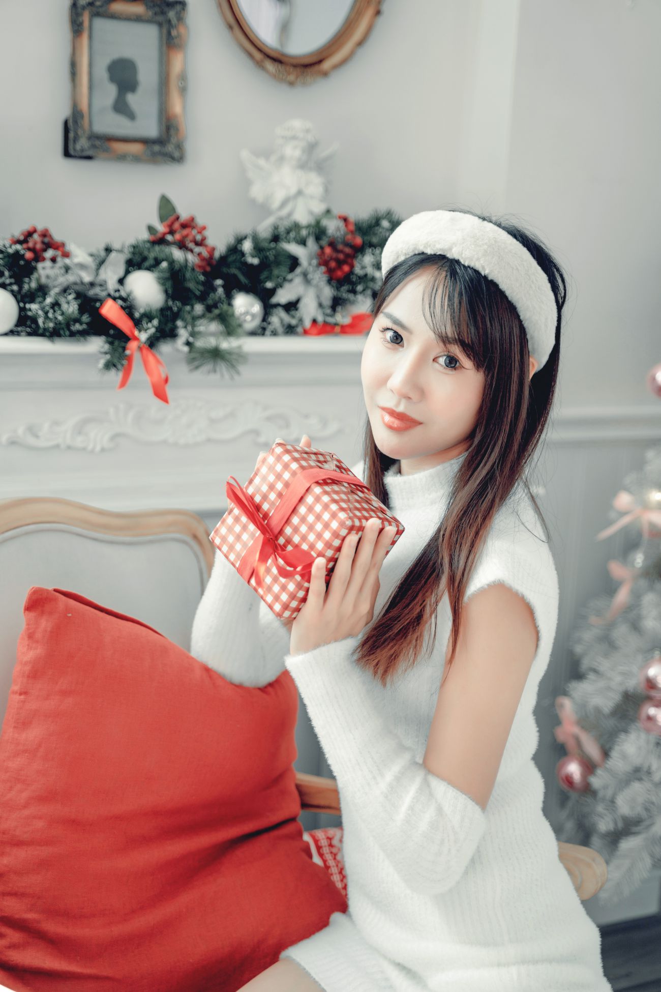 YITUYU艺图语模特唯美写真2021.12.21期圣诞少女 lin (4)