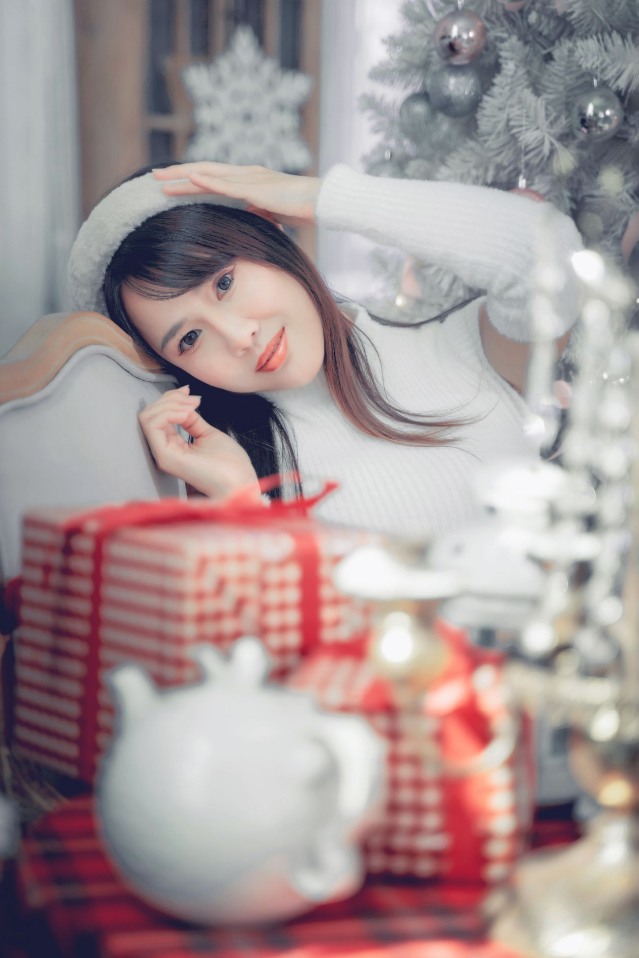YITUYU艺图语模特唯美写真2021.12.21期圣诞少女 lin (12)