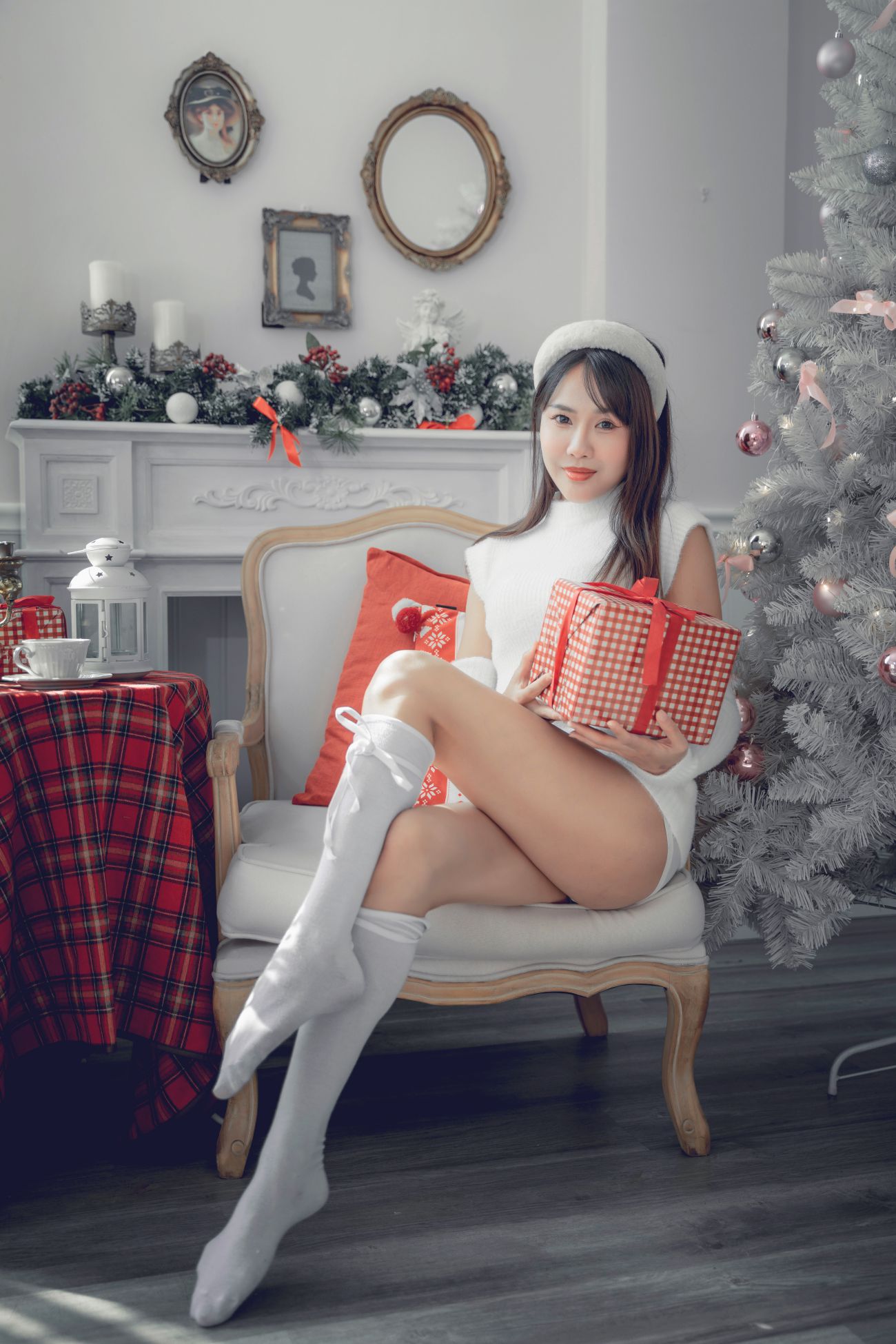YITUYU艺图语模特唯美写真2021.12.21期圣诞少女 lin (9)