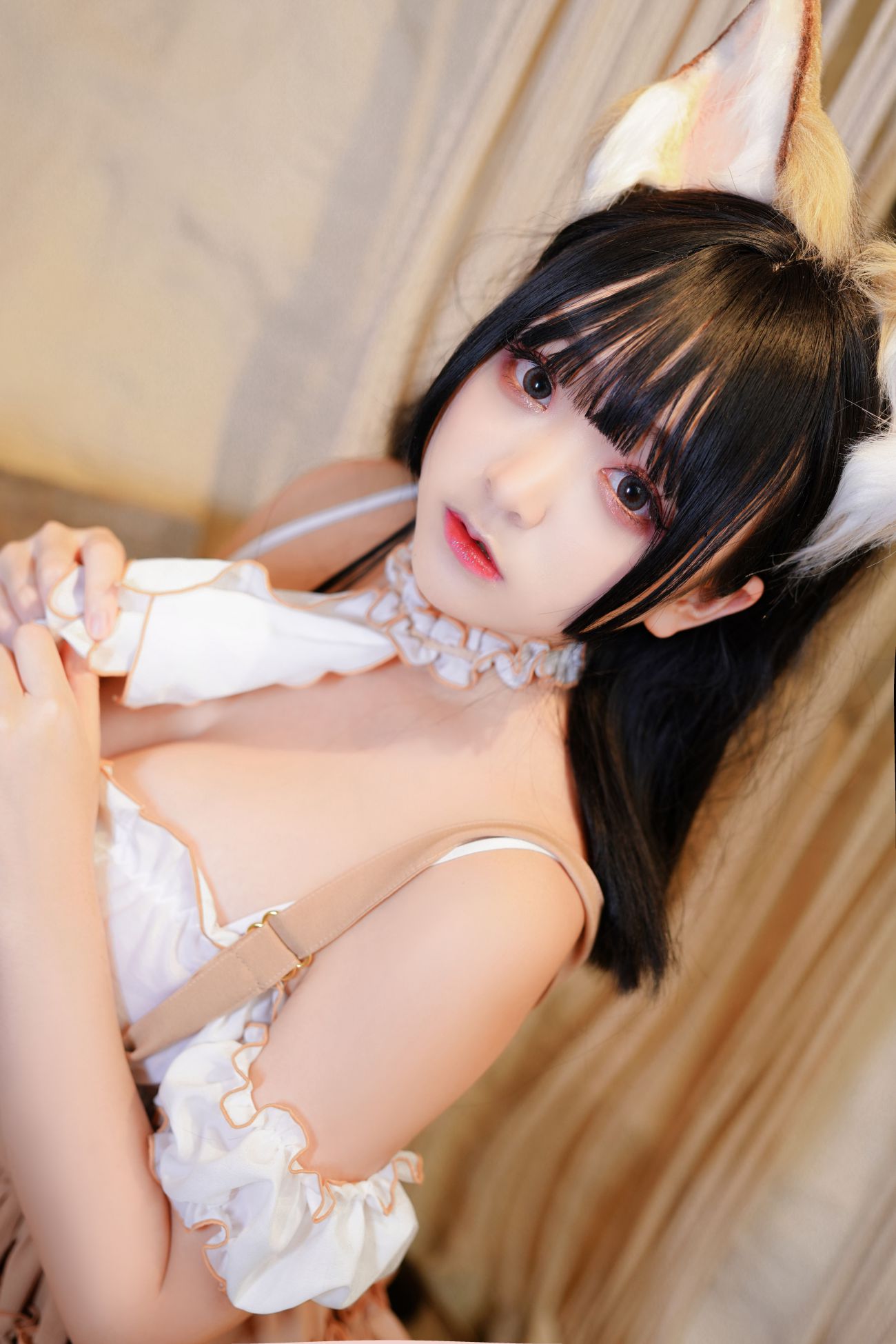 微博美少女恩田直幸性感Cosplay写真居家小猫 (18)