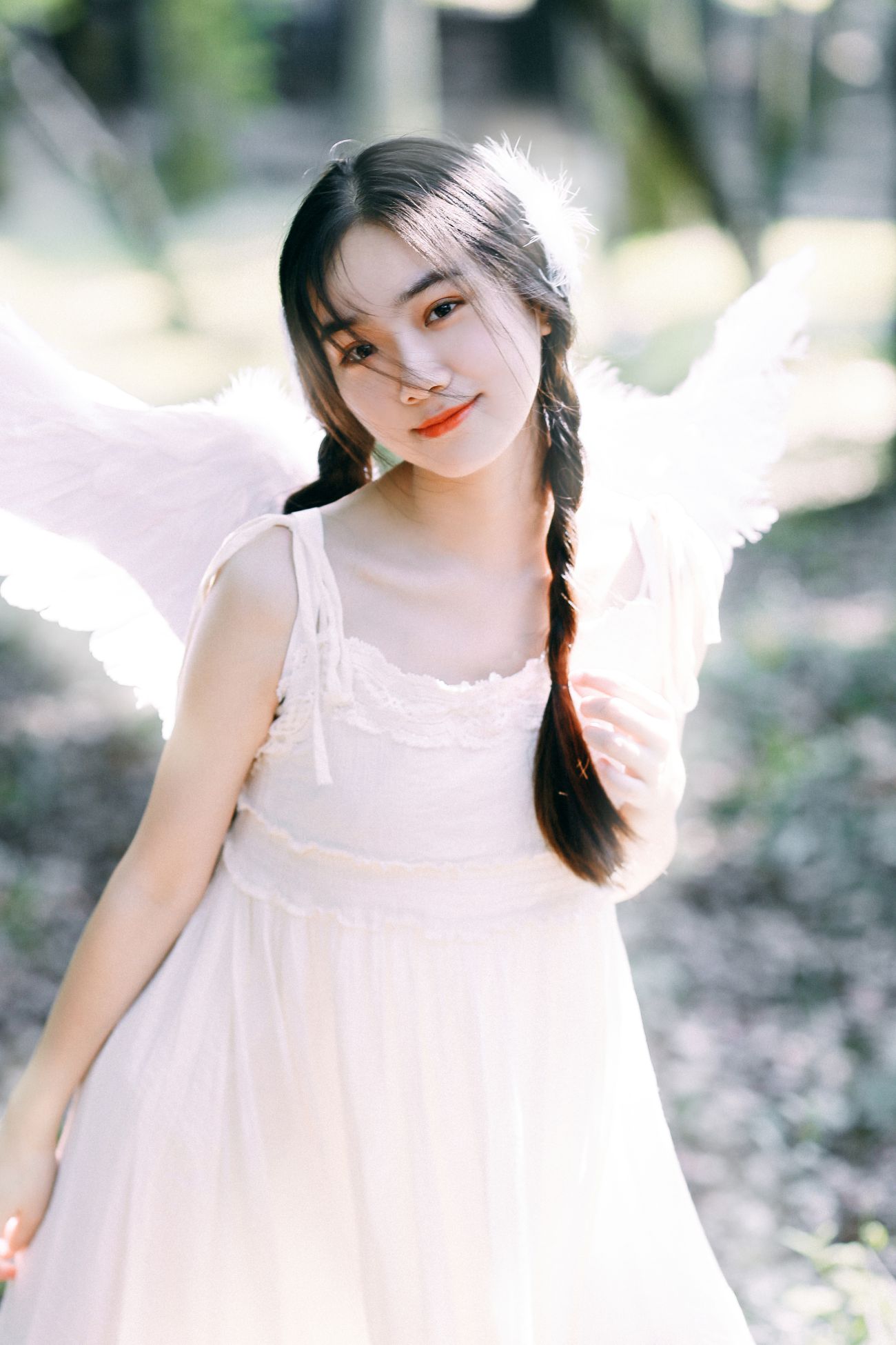 YITUYU艺图语模特唯美写真2022.01.08期挥着翅膀的女孩 棒棒橙 (11)