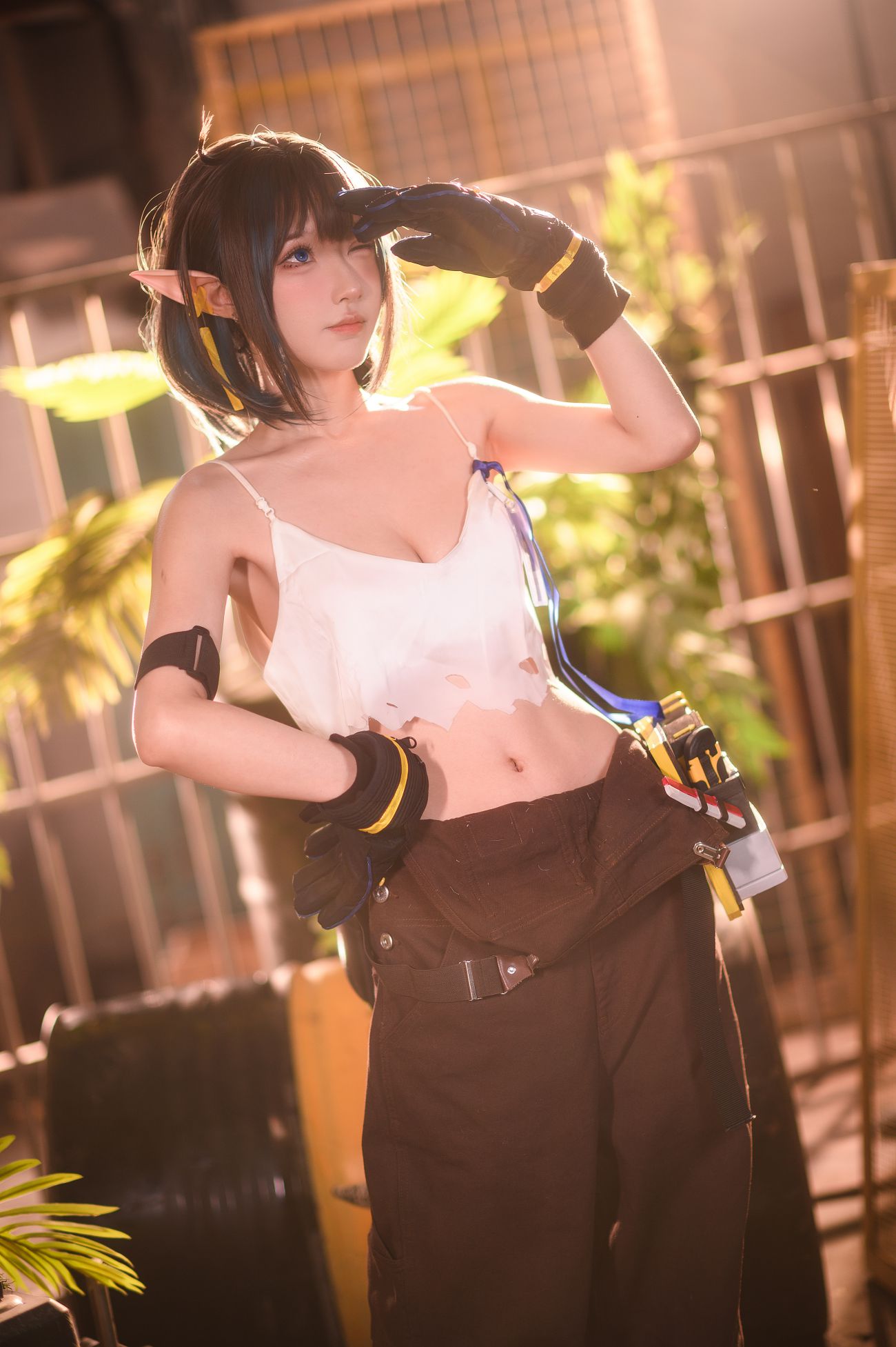 美女动漫博主阿包也是兔娘性感Cosplay写真森蚺 (15)