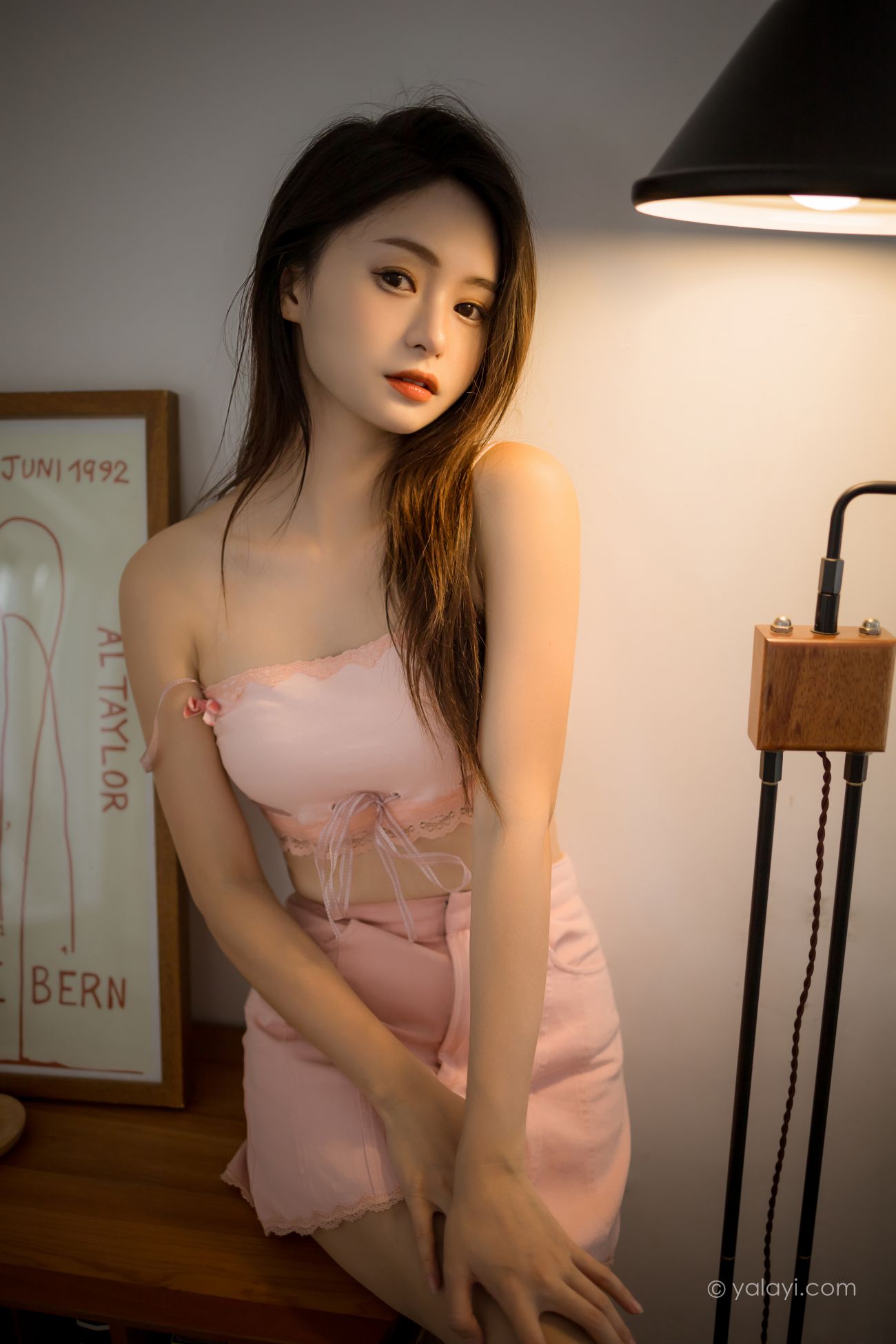 YALAYI雅拉伊美女模特写真第No.954期粉色记忆 (37)