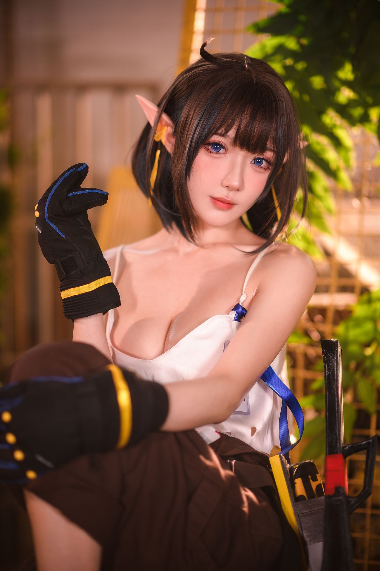 美女动漫博主阿包也是兔娘性感Cosplay写真森蚺 (7)