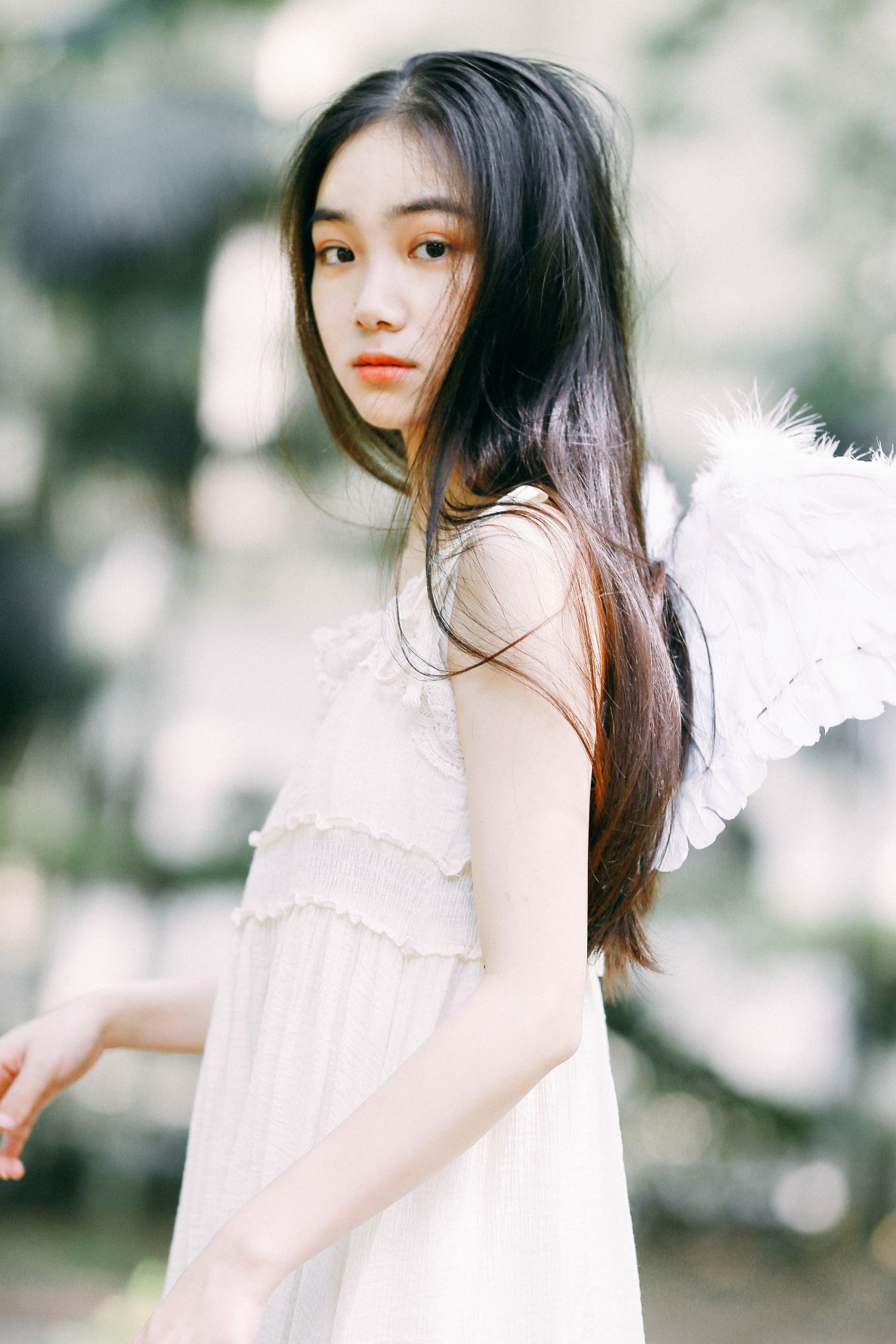 YITUYU艺图语模特唯美写真2022.01.08期挥着翅膀的女孩 棒棒橙 (20)