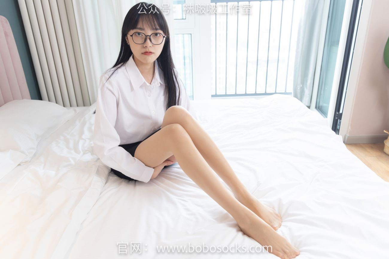 BoBoSocks袜啵啵美少女丝袜美脚写真第No.094期稚予高跟鞋肉丝 (93)