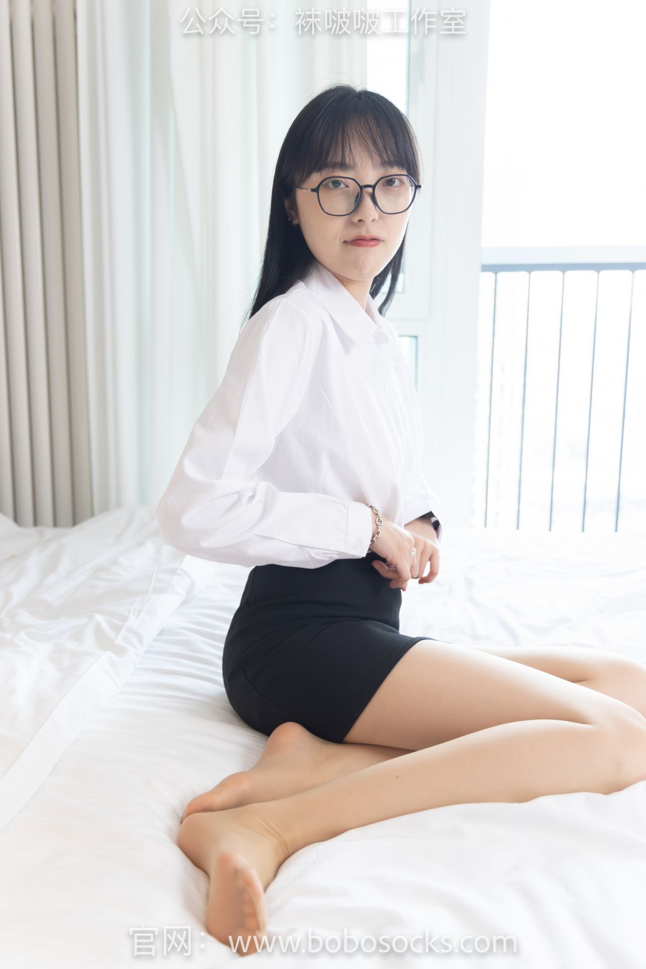 BoBoSocks袜啵啵美少女丝袜美脚写真第No.094期稚予高跟鞋肉丝 (58)