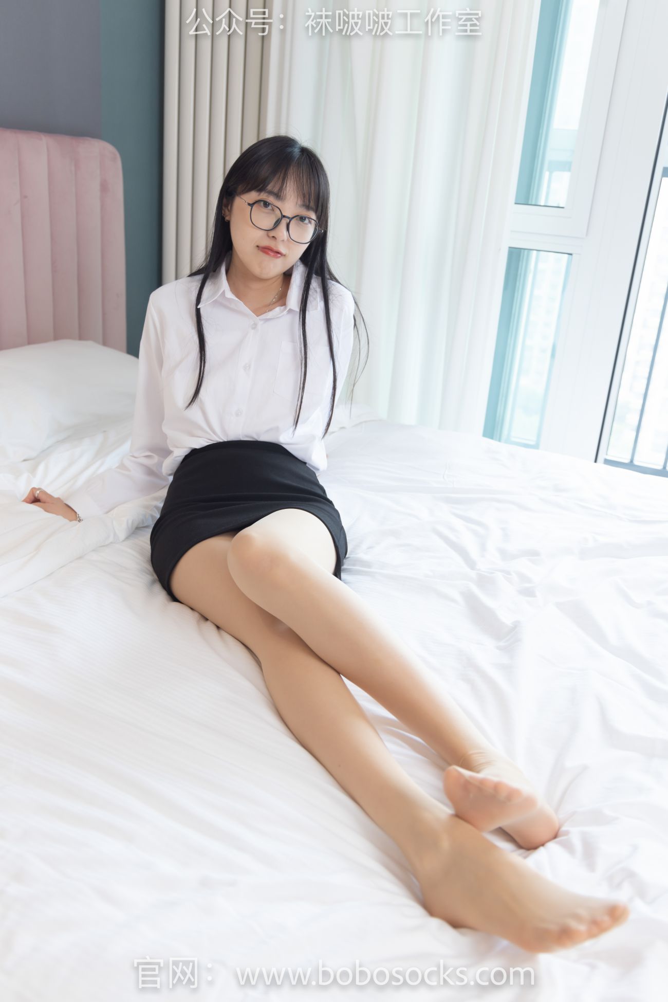 BoBoSocks袜啵啵美少女丝袜美脚写真第No.094期稚予高跟鞋肉丝 (71)